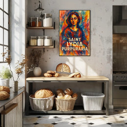 Saint Lydia Purpuraria Poster