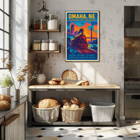 Omaha, NE Gateway to the West Poster