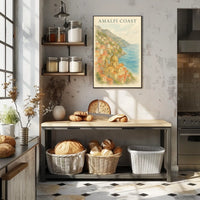 Amalfi Coast Dreamscape Poster