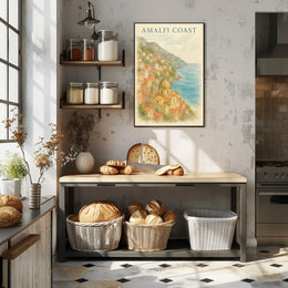 Amalfi Coast Dreamscape Poster