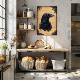 The Enigmatic Raven Poster