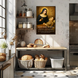 Saint Mary di Rosa Poster PosterGoat