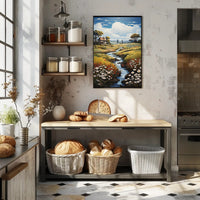 Timeless Pastoral Landscape Artwork for Home Decor Poster