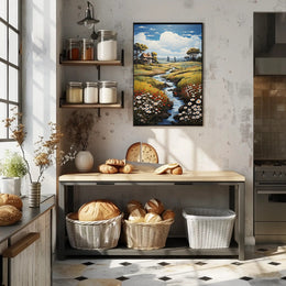 Timeless Pastoral Landscape Artwork for Home Decor Poster