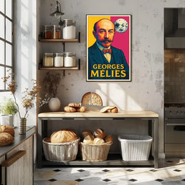 Georges Méliès Cinematic Pioneer Poster