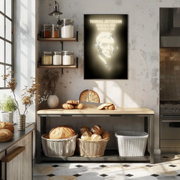 Thomas Jefferson Inauguration Dates Poster