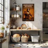 Hernando de Soto Explorer of the New World Poster PosterGoat