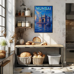 MumbaiS Iconic Gateway Poster