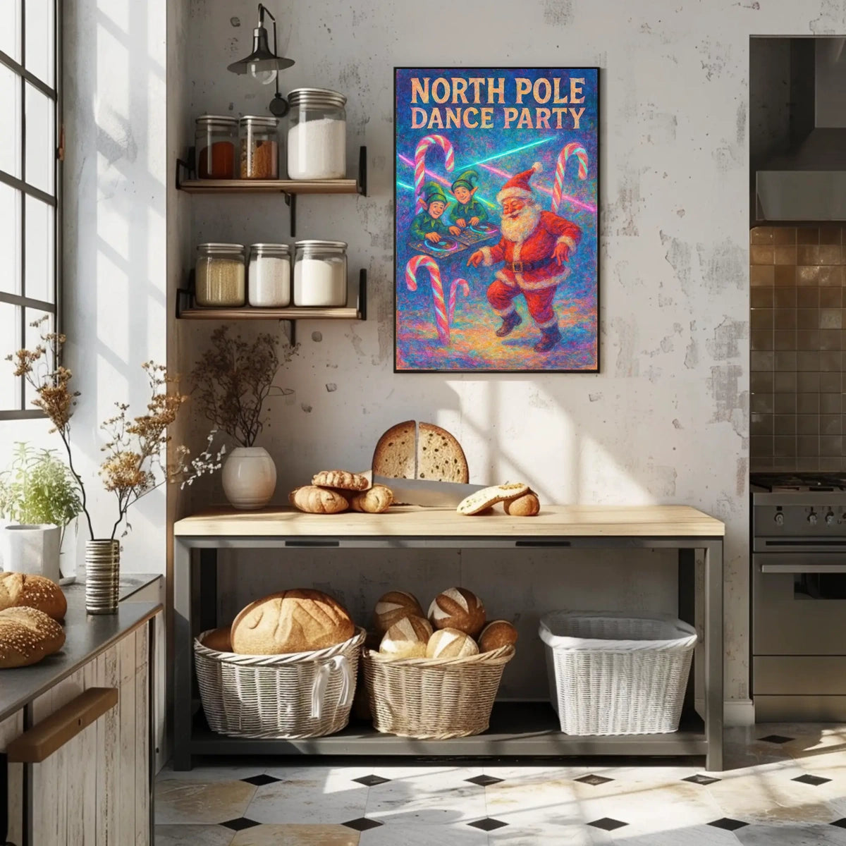 North Pole Dance Party Poster