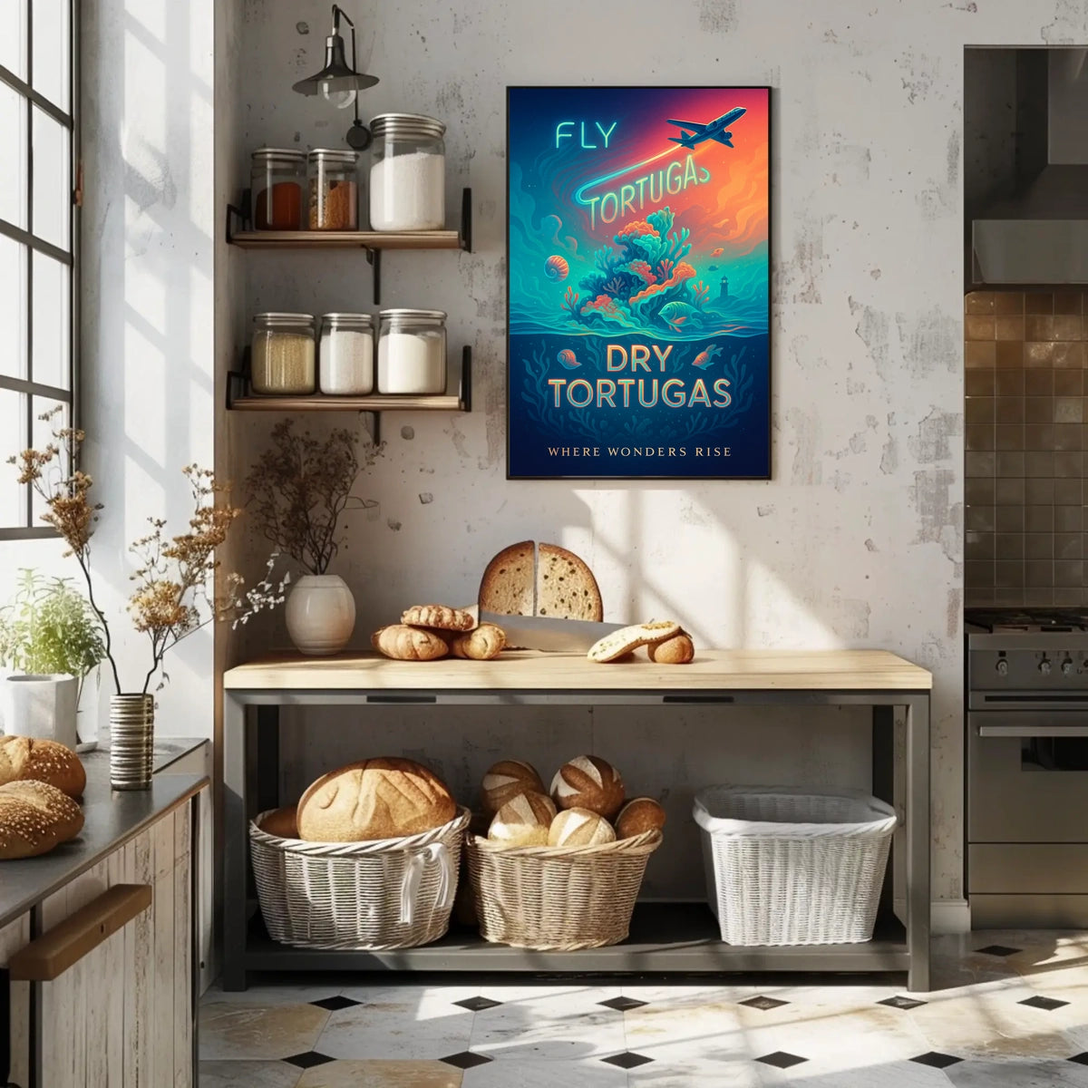 Fly to Dry Tortugas Poster