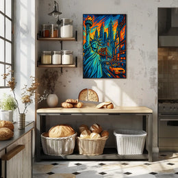 New York City Vibes Poster Wall Art Print NYC Decor