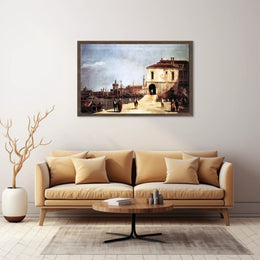 Venetian Harbor Scene: Cultural or Heritage Poster
