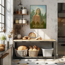 Saint Lydia Purpuraria Poster