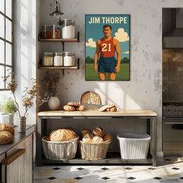 Jim Thorpe Athletic Legend Poster