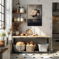 Elegant Floral Still Life Poster