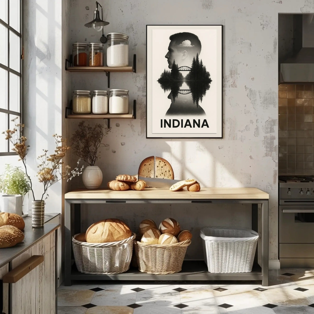 Indiana Reflections Poster