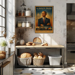 Barack Obama's Legacy: Iconic Historical or Presidential Poster