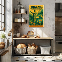 Brazil Embrace the Vibrancy Poster