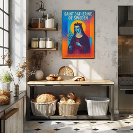 Saint Catherine of Sweden Poster