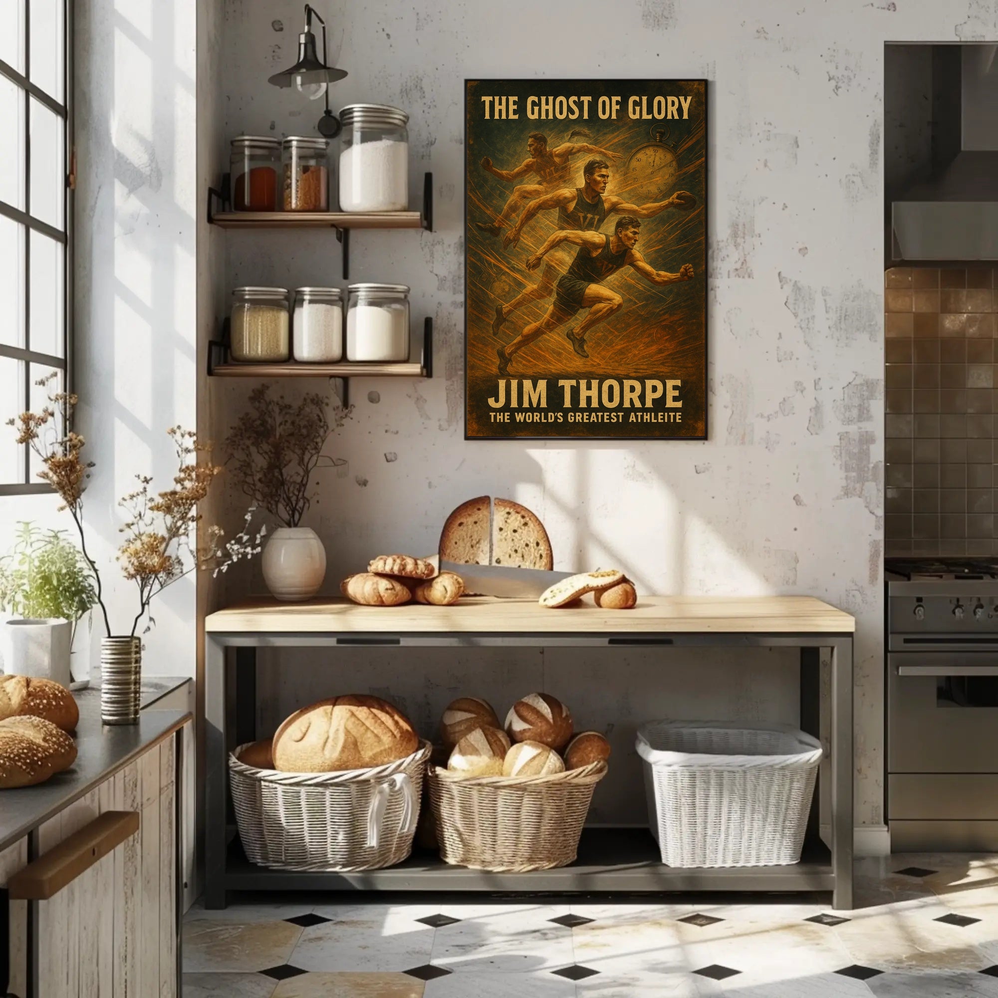 Jim Thorpe The Ghost of Glory Poster