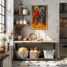 Sts. Perpetua And Felicity Poster