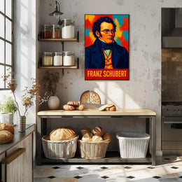 Franz Schubert Portrait Poster