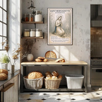 Saint Bernadette Soubirous Poster PosterGoat