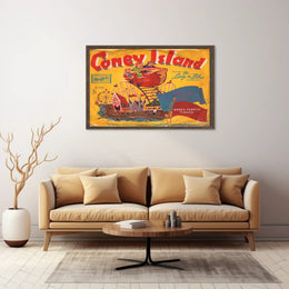 Coney Island Adventure Poster
