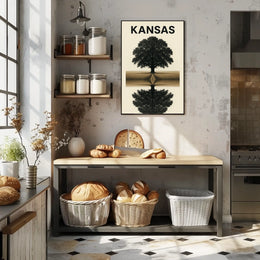 Kansas Reflection Poster