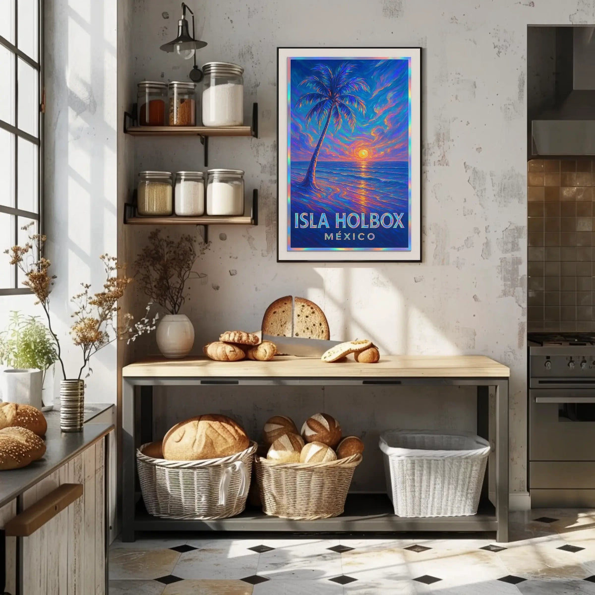 Isla Holbox Sunset Poster