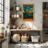 Austin, Texas Scenic Poster