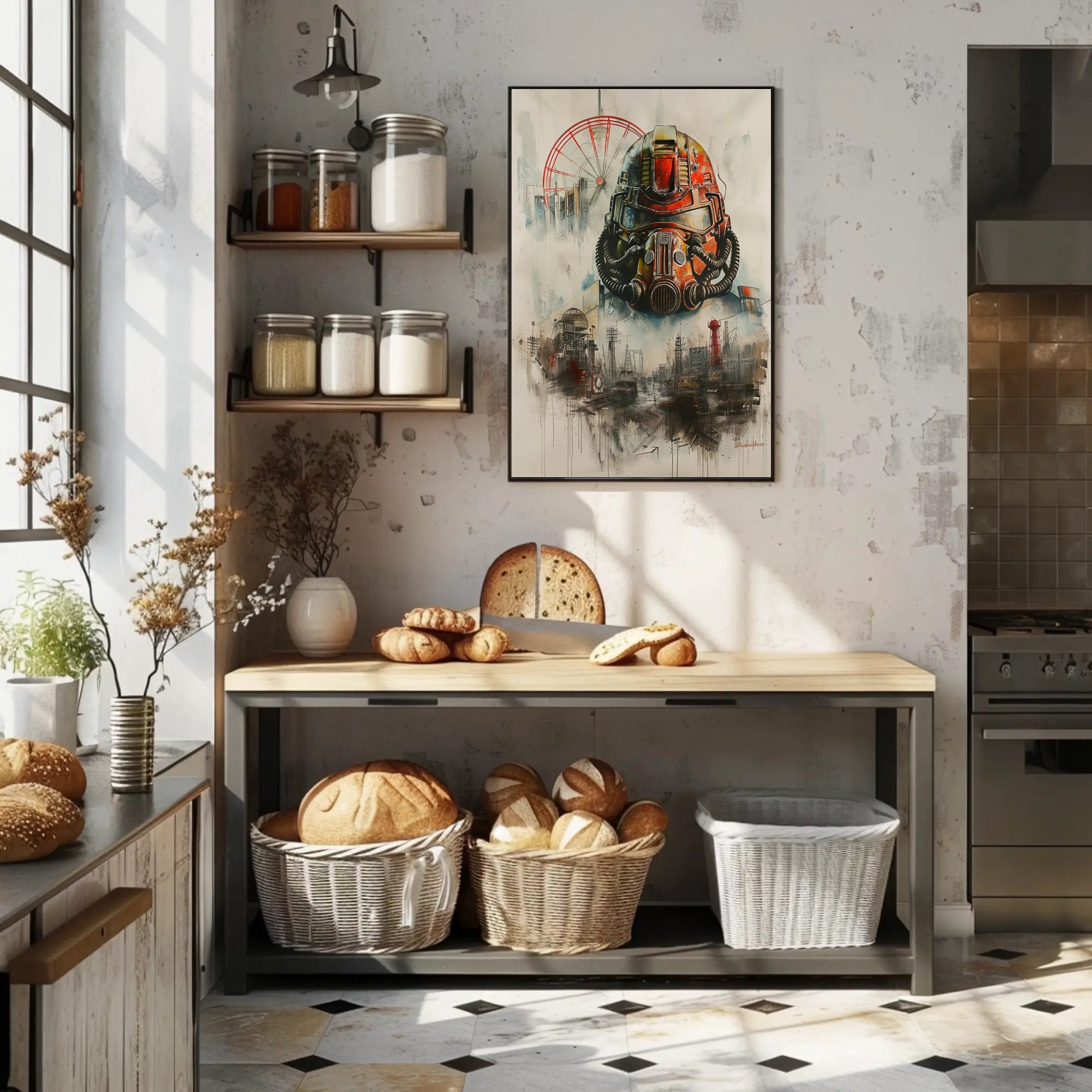 Post-Apocalyptic Visions Poster PosterGoat