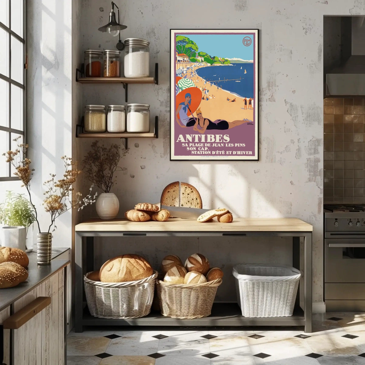 Antibes A Timeless Destination Poster