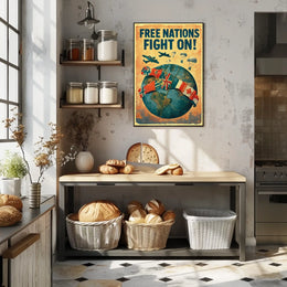 Free Nations Unite Poster