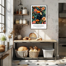 The Artistry of Nature: Vibrant Exotic Toucan Artistic Poster