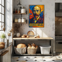 Georges Méliès Cinematic Pioneer Poster