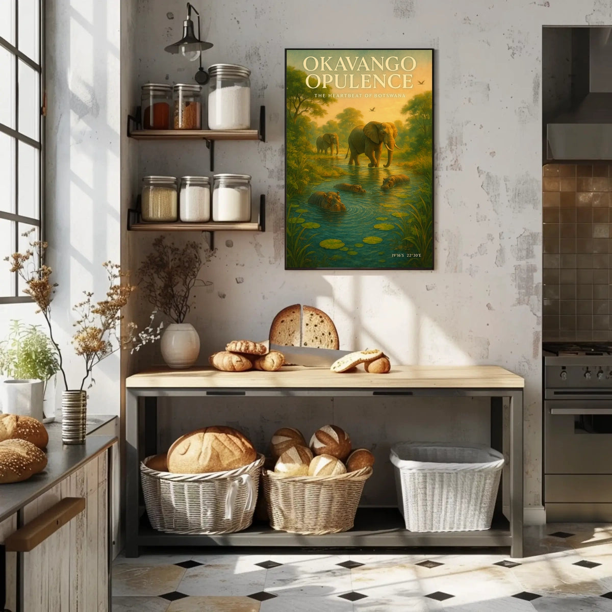 Okavango Opulence Poster