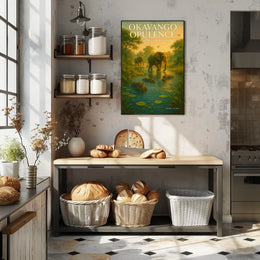 Okavango Opulence Poster