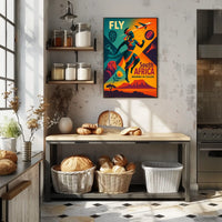 Fly South Africa Wander in Color Poster