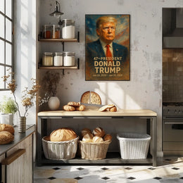 Donald Trump 47Th President Poster