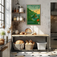 Explore American Samoa National Park Adventure Poster
