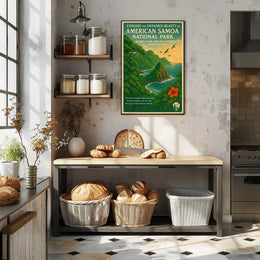 Explore American Samoa National Park Adventure Poster