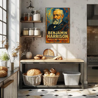 Benjamin Harrison Poster