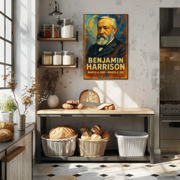 Benjamin Harrison Poster