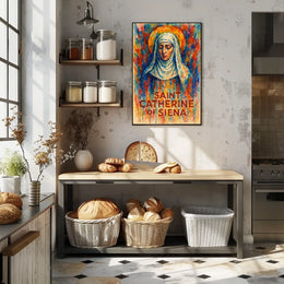 Saint Catherine Of Siena Poster