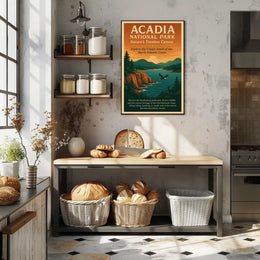 Acadia National Park Scenic Adventure National Park Poster