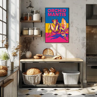 Orchid Mantis Poster