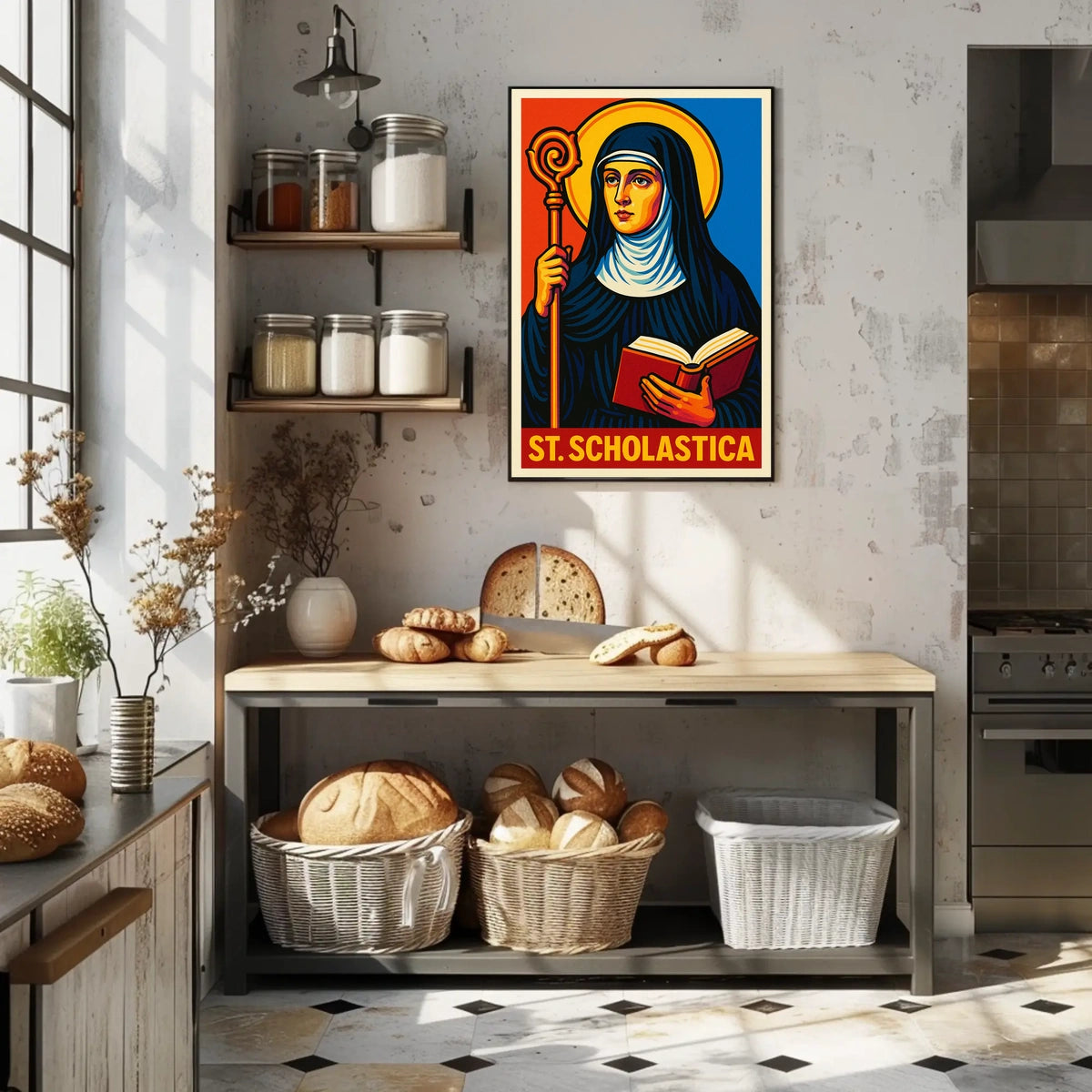 St. Scholastica Poster