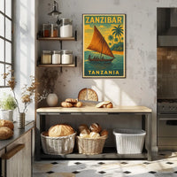 Zanzibar Travel Poster
