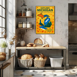Explore Michigan Poster PosterGoat